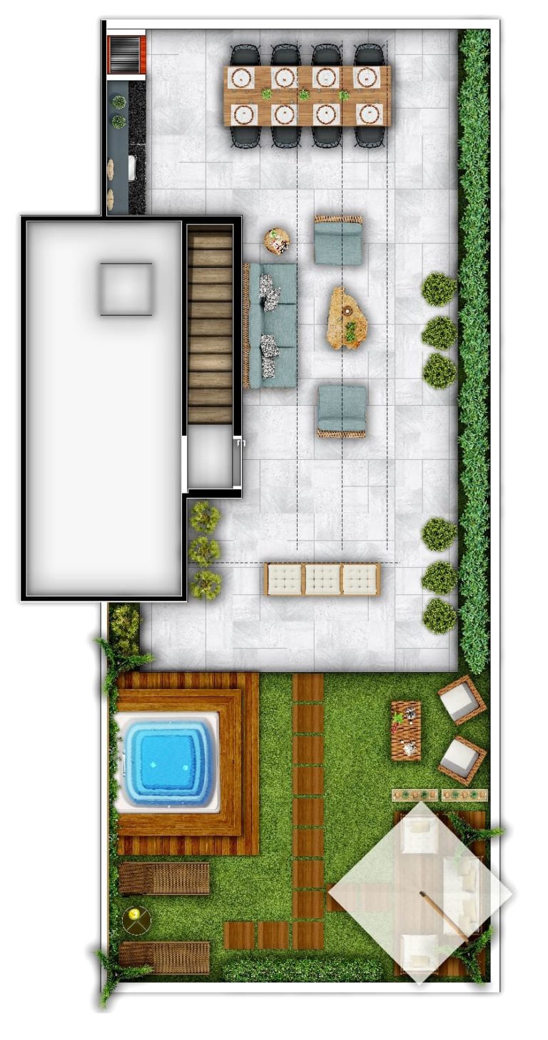 PLANTA TIPO 3-COBERTURA